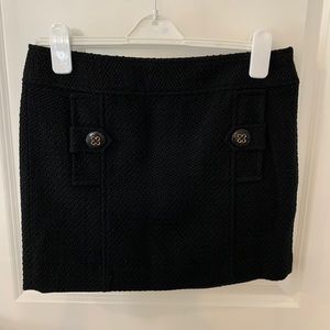Banana Republic straight tweed mini skirt